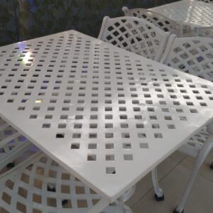 Majestic Cast Aluminium Table Set